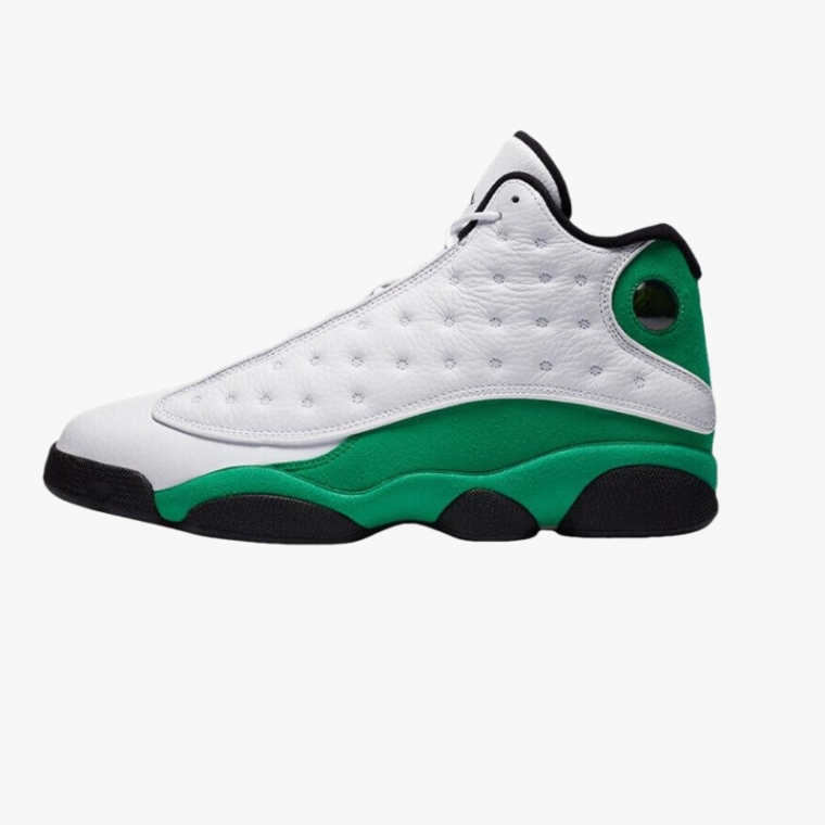 Air Jordan 13 Retro White Lucky Green