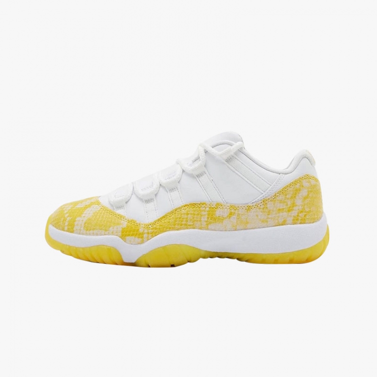 Air Jordan 11 Retro Low "Yellow Snakeskin"