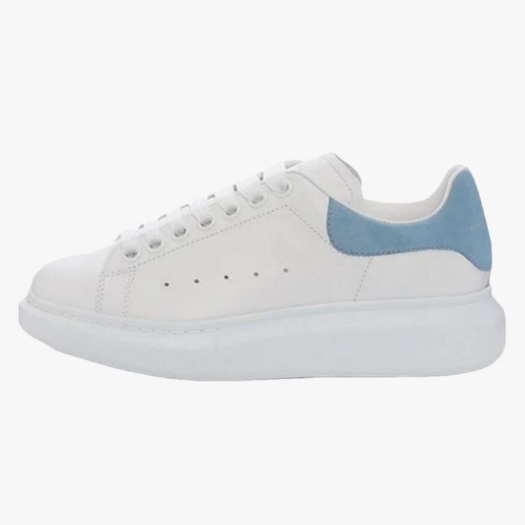 Alexander McQueen Oversized Sneaker White Black Suede